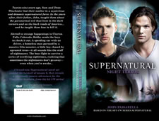 SUPERNATURAL: Night Terror cover flat - mouse over thumbnail to view larger image